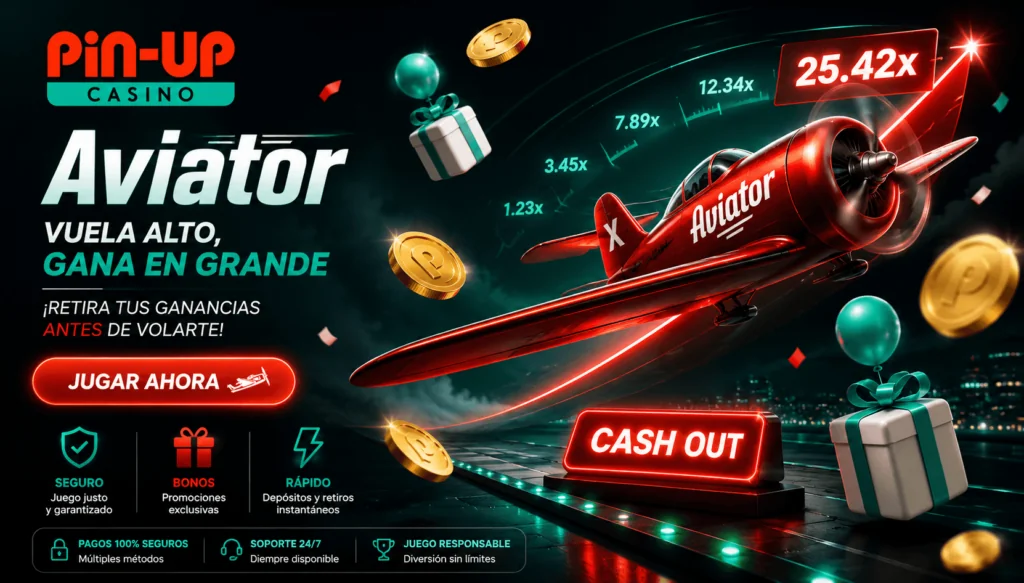 Aviator en Casino Pin Up